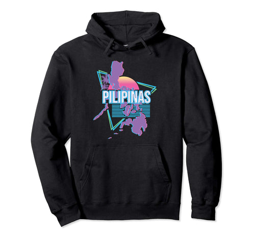 Aesthetic Pilipinas Vaporwave Hoodie - Novelty Apparel Men Women - T-Shirt, Sweatshirt, Hoodie