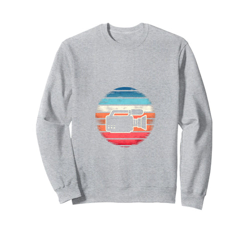 Camera Sunset Hoodie - Graphic Print Unisex - T-Shirt, Sweatshirt, Hoodie