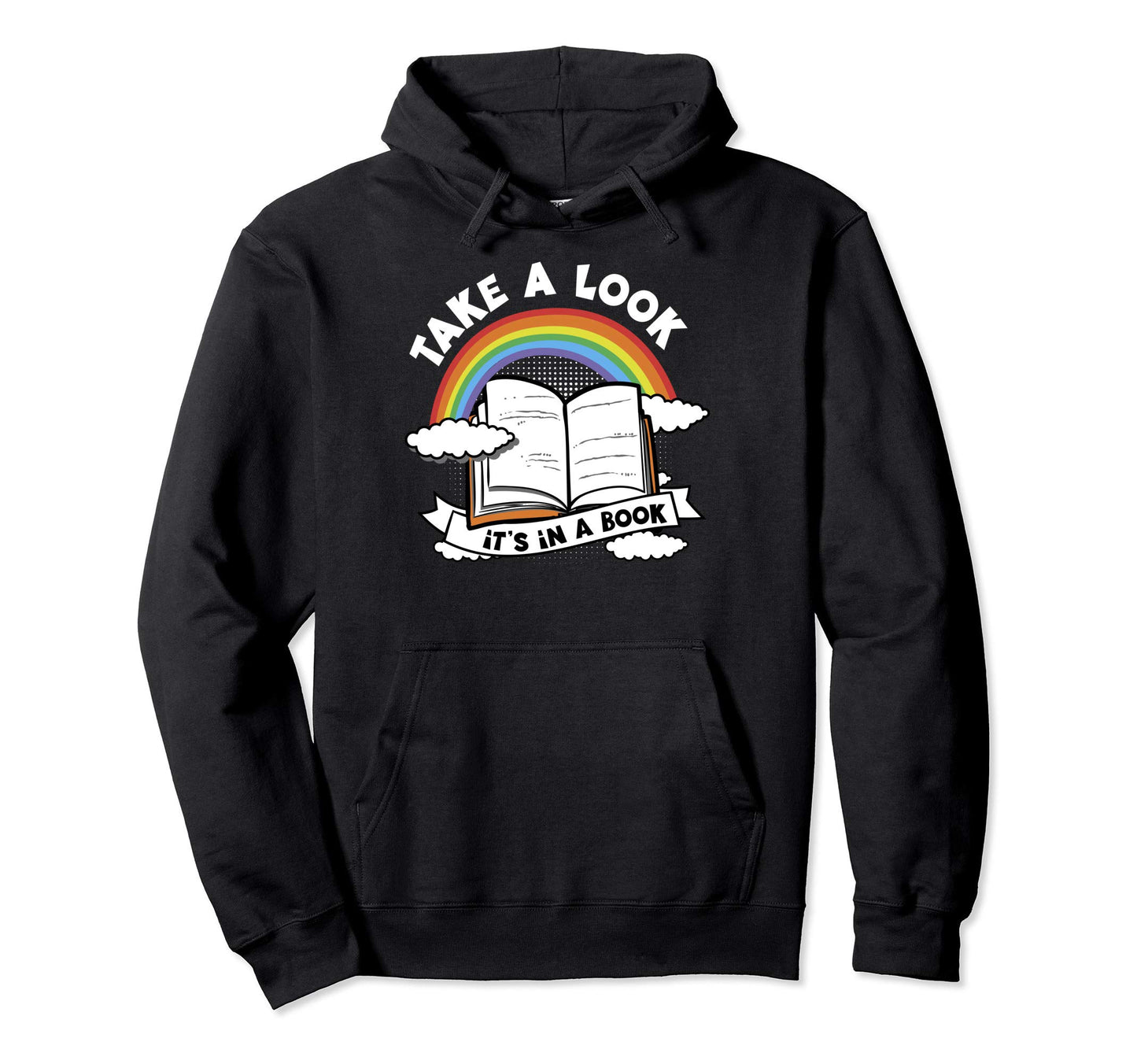 Love Reading Love Rainbows Gift Rainbow Hoodie - Streetwear Style Unisex - T-Shirt, Sweatshirt, Hoodie