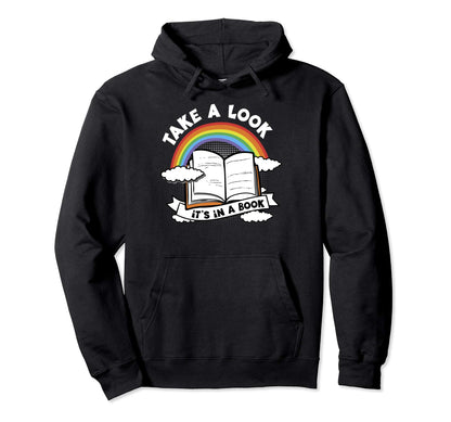 Love Reading Love Rainbows Gift Rainbow Hoodie - Streetwear Style Unisex - T-Shirt, Sweatshirt, Hoodie