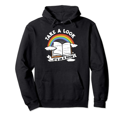 Love Reading Love Rainbows Gift Rainbow Hoodie - Streetwear Style Unisex - T-Shirt, Sweatshirt, Hoodie