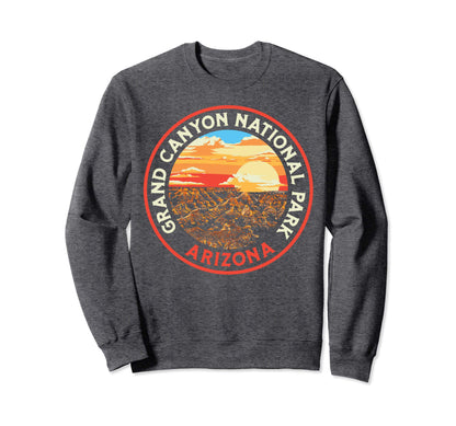 Grand Canyon National Park 80S Sweatshirt - Fun Novelty Design Unisex - T-Shirt, Sweatshirt, Hoodie