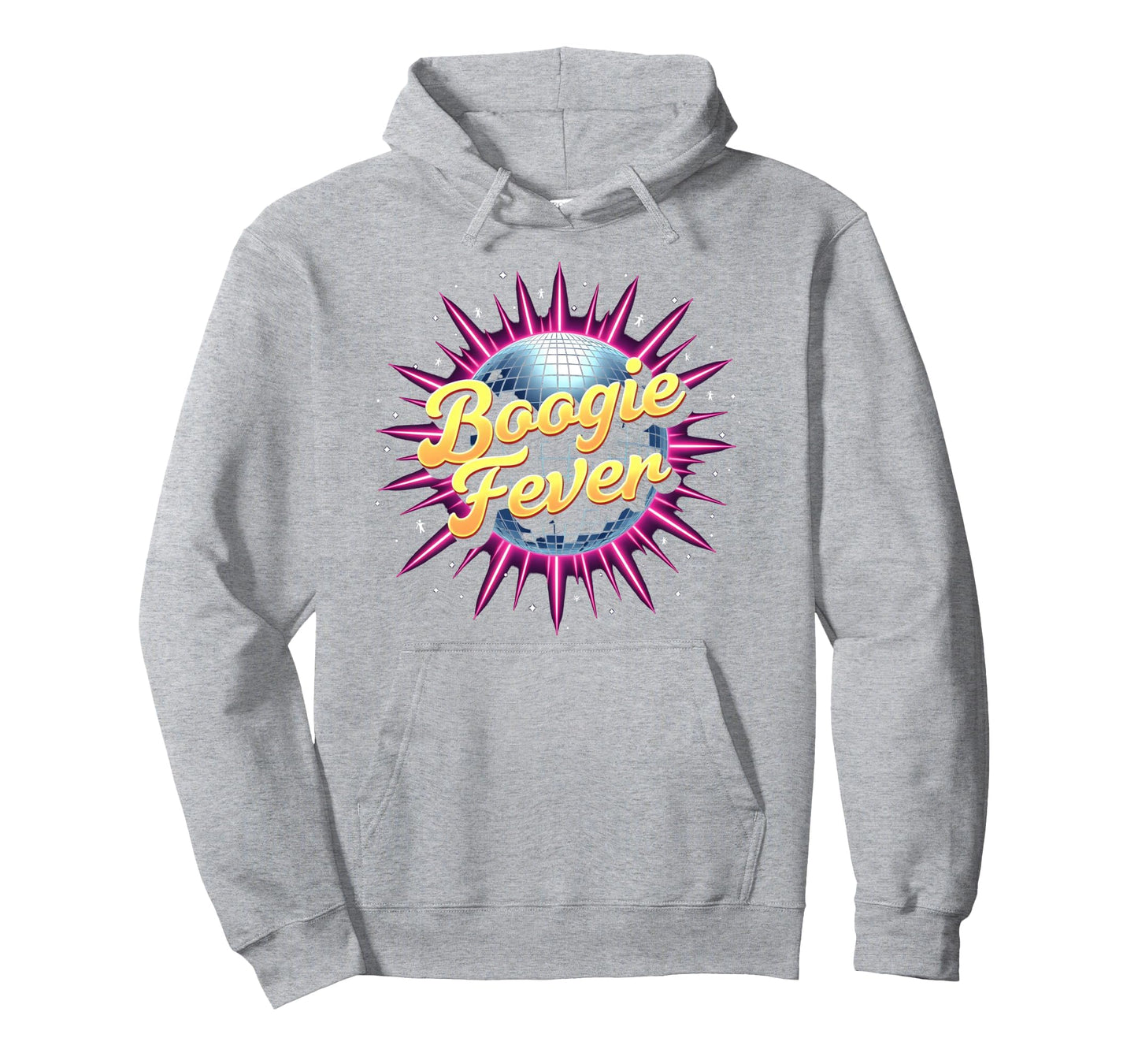 Disco Boogie Fever Dance Party Funky Hoodie - Minimalist Print for Adults - T-Shirt, Sweatshirt, Hoodie