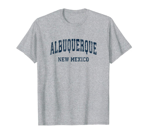 Albuquerque New Mexico Nm Varsity T-Shirt - Custom Art Print for Adults - T-Shirt, Sweatshirt, Hoodie