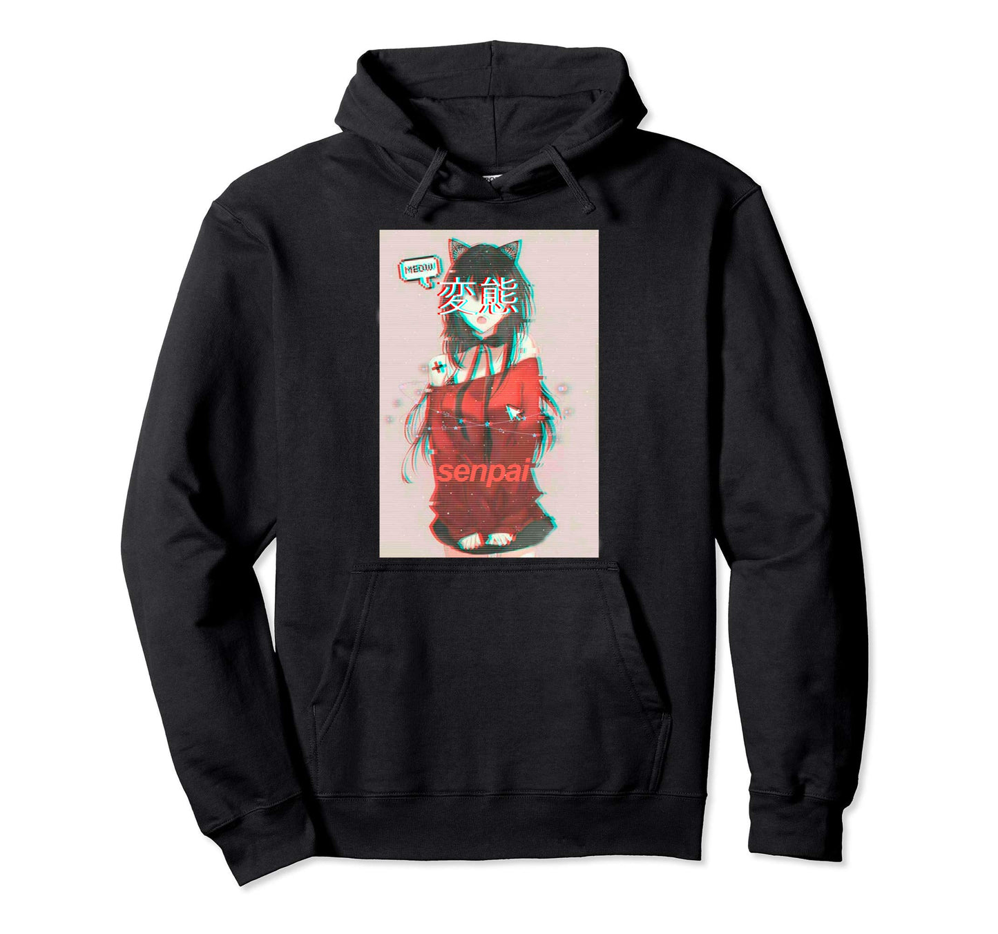 Aesthetic Vaporwave Japanese Futurism Hoodie - Streetwear Style for Adults - T-Shirt, Sweatshirt, Hoodie