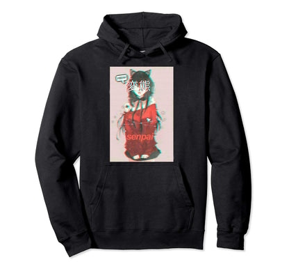 Aesthetic Vaporwave Japanese Futurism Hoodie - Streetwear Style for Adults - T-Shirt, Sweatshirt, Hoodie