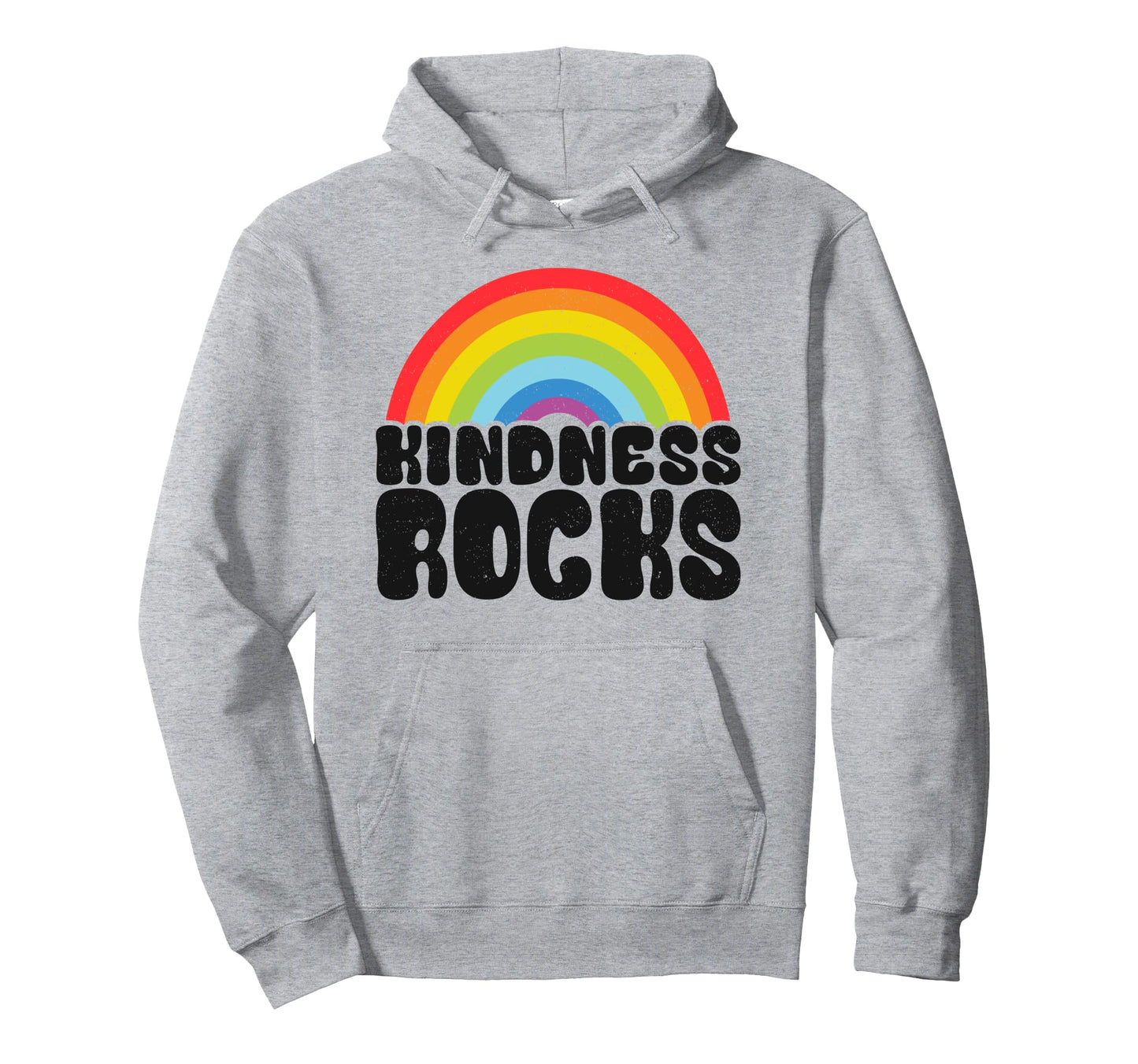 Anti Bullying Hippie Teacher Rainbow Hoodie - Aesthetic Graphic Men Women - T-Shirt, Sweatshirt, Hoodie