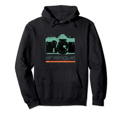 Photographer Analog Slr Camera Film Lens Hoodie - Graphic Print Unisex - T-Shirt, Sweatshirt, Hoodie