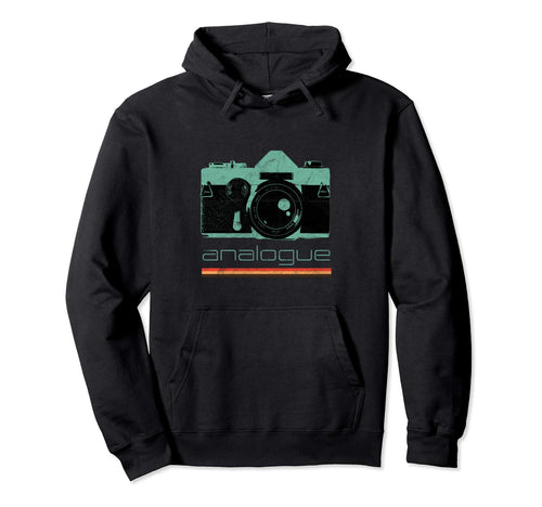 Photographer Analog Slr Camera Film Lens Hoodie - Graphic Print Unisex - T-Shirt, Sweatshirt, Hoodie