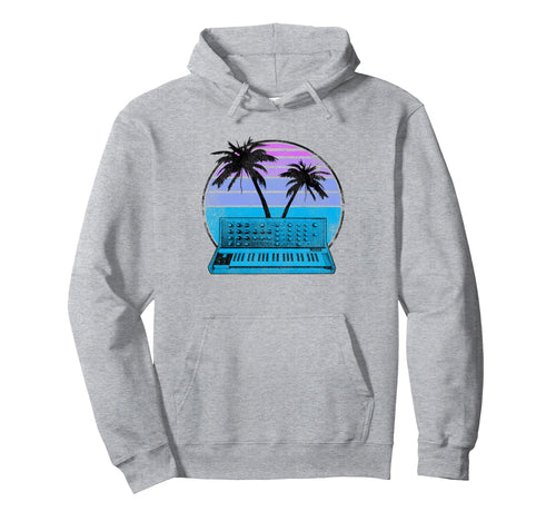 Synthwave Retrowave Pastel Goth Hoodie - Custom Art Print for Adults - T-Shirt, Sweatshirt, Hoodie