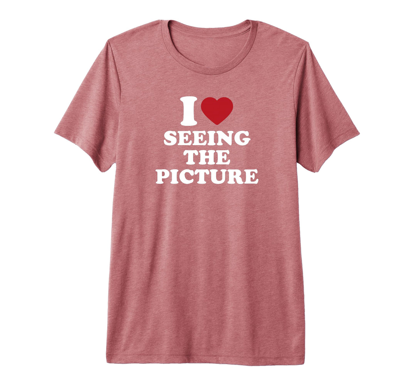 I Love Seeing Picture Camera T-Shirt - Minimalist Print Unisex - T-Shirt, Sweatshirt, Hoodie