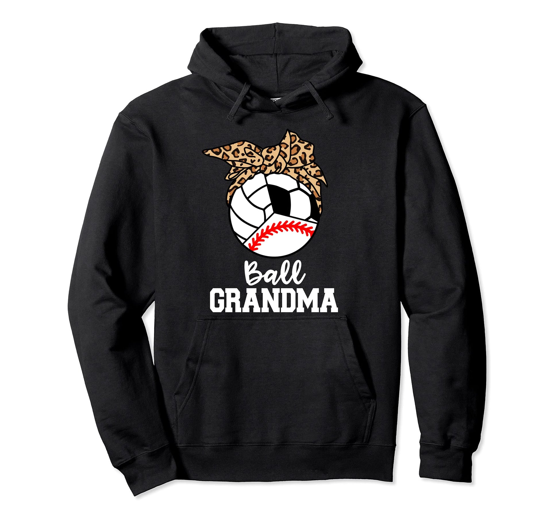 Ball Grandma Baseball Volleyball Hoodie - Streetwear Style Men Women - T-Shirt, Sweatshirt, Hoodie