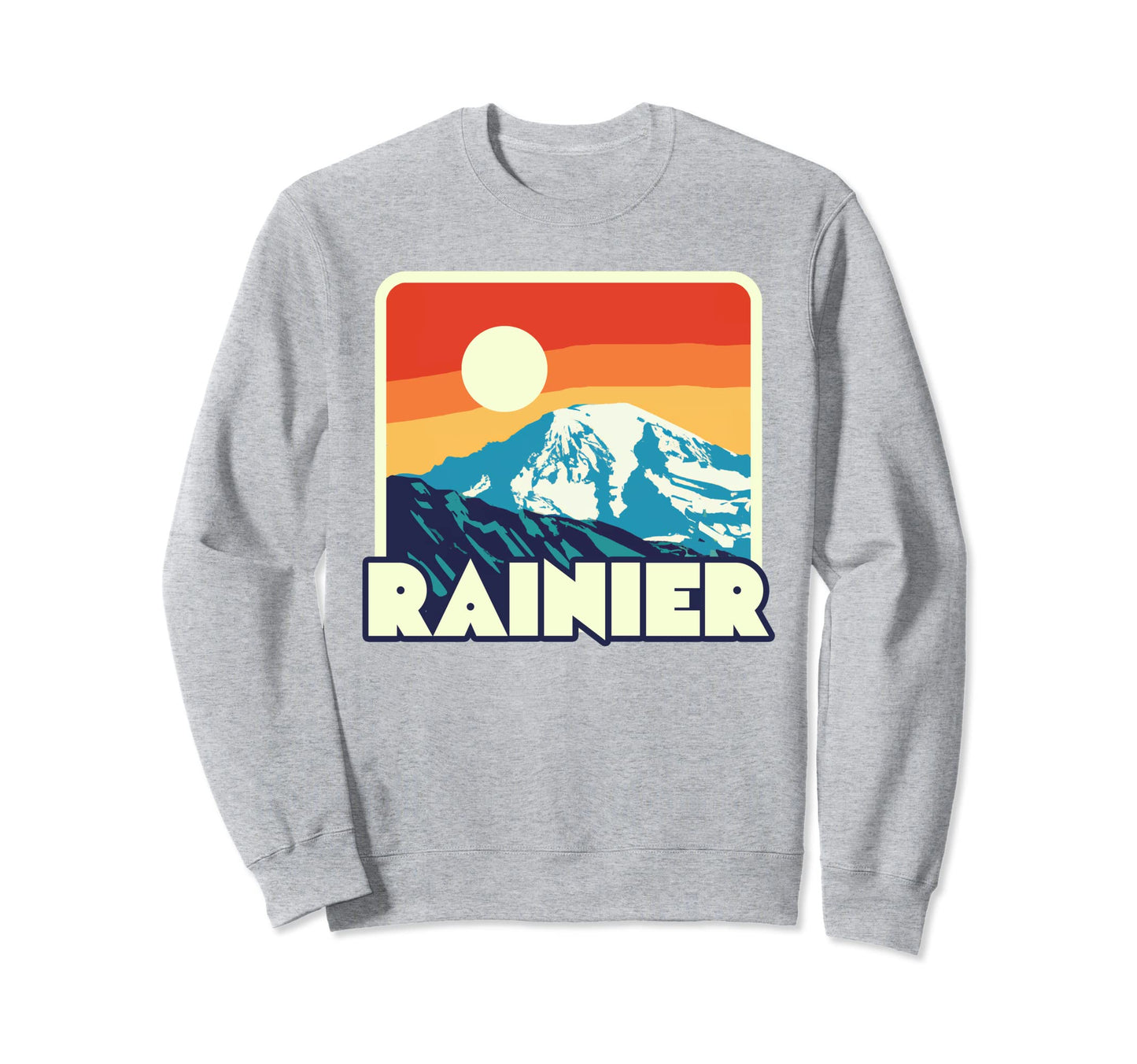 Mount Rainier Wpa National Parks Sweatshirt - Streetwear Style Men Women - T-Shirt, Sweatshirt, Hoodie
