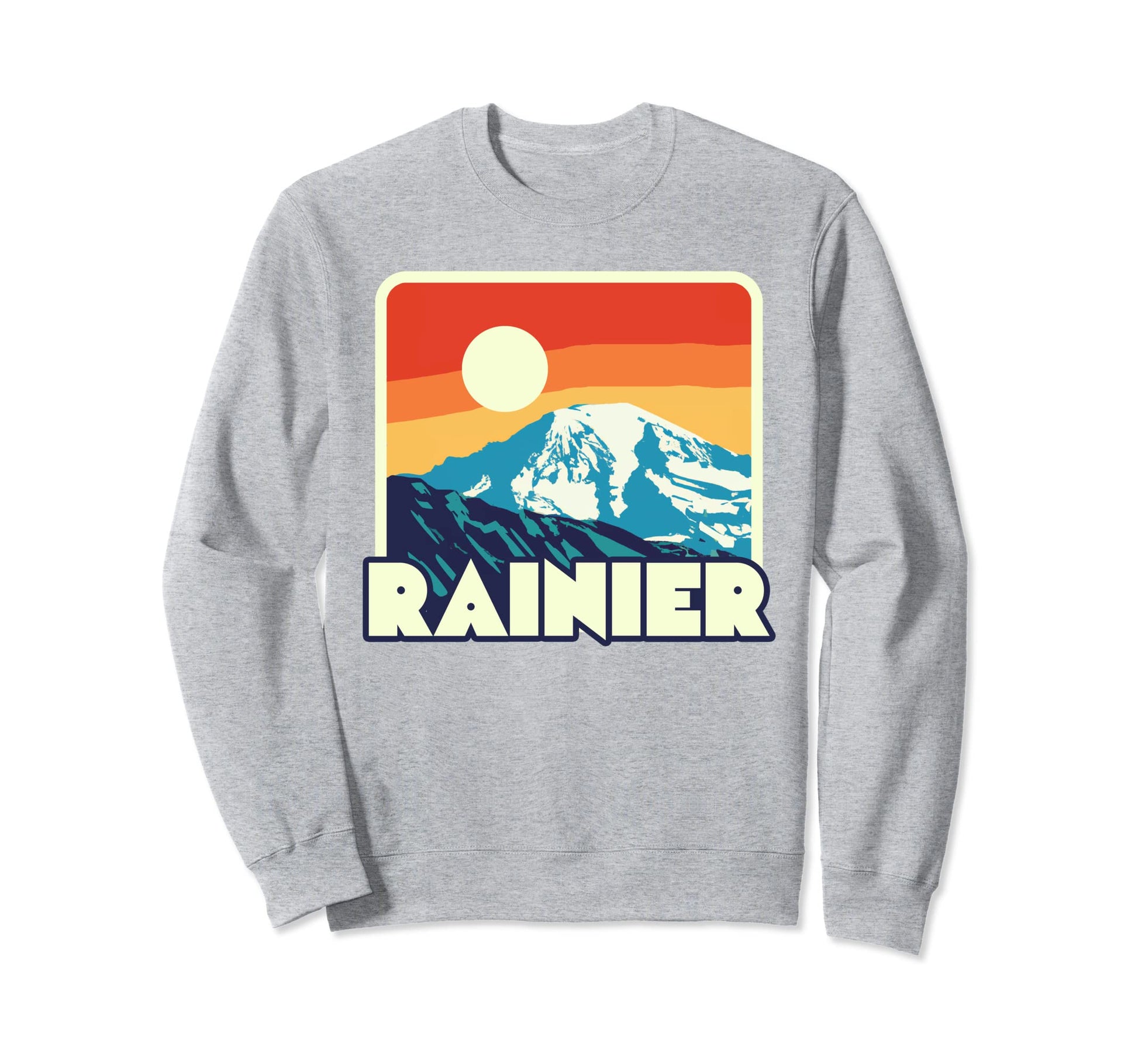 Mount Rainier Wpa National Parks Sweatshirt - Streetwear Style Men Women - T-Shirt, Sweatshirt, Hoodie