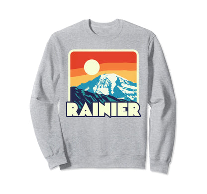 Mount Rainier Wpa National Parks Sweatshirt - Streetwear Style Men Women - T-Shirt, Sweatshirt, Hoodie