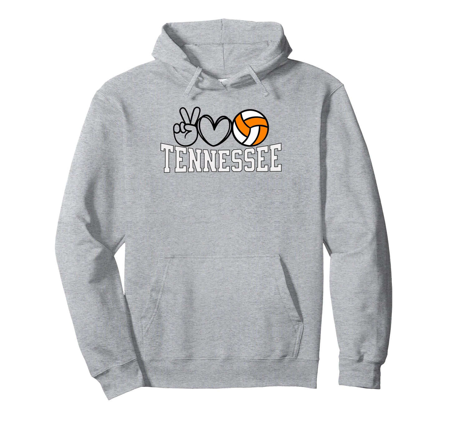 Tennessee Volunteer State Hoodie - Fun Novelty Design for Adults - T-Shirt, Sweatshirt, Hoodie
