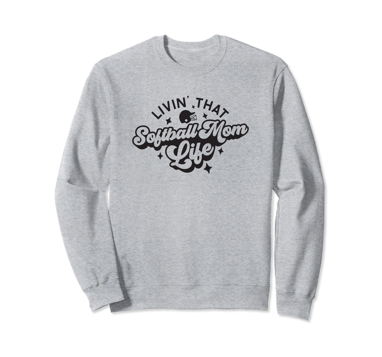 Living That Softball Mom Life Game Day Hoodie - Streetwear Style Men Women - T-Shirt, Sweatshirt, Hoodie