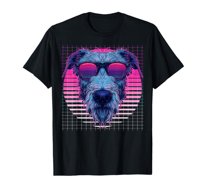 Irish Wolfhound Sunglasses Dog T-Shirt - Aesthetic Graphic for Adults - T-Shirt, Sweatshirt, Hoodie