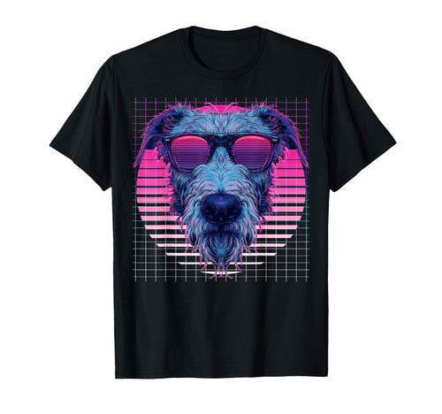 Irish Wolfhound Sunglasses Dog T-Shirt - Aesthetic Graphic for Adults - T-Shirt, Sweatshirt, Hoodie