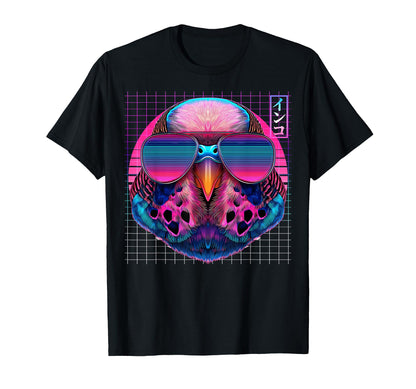 Parakeet Sunglasses Budgie Budgerigar T-Shirt - Novelty Apparel Unisex - T-Shirt, Sweatshirt, Hoodie