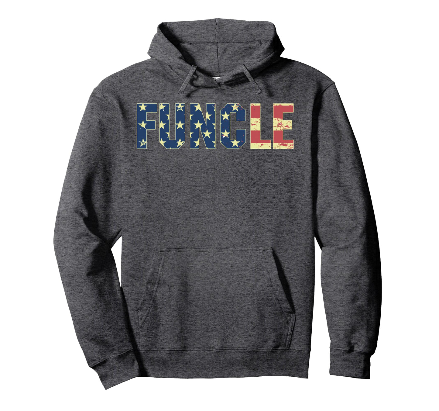 Uncle Gift Uncle B Day Present Funcle Hoodie - Minimalist Print for Adults - T-Shirt, Sweatshirt, Hoodie