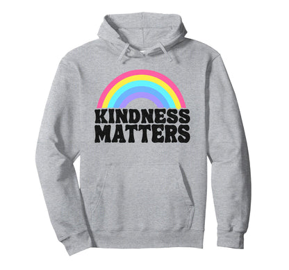 Positive Anti Bullying Rainbow Sped Hoodie - Unique Graphic for Adults - T-Shirt, Sweatshirt, Hoodie