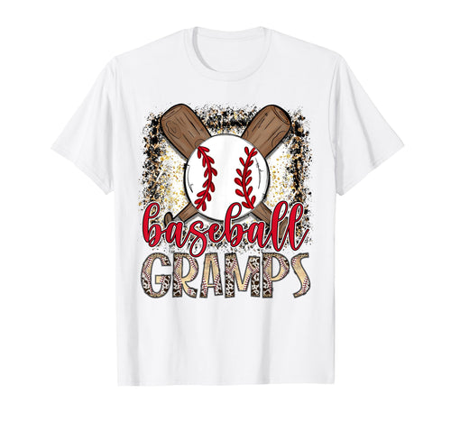 Baseball Gramps Leopard Proud Ball T-Shirt - Custom Art Print Unisex - T-Shirt, Sweatshirt, Hoodie