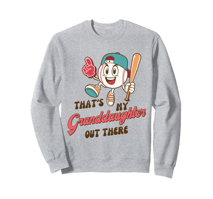Baseball Grandma Nana Mimi Thats My Sweatshirt - Graphic Print Unisex - T-Shirt, Sweatshirt, Hoodie