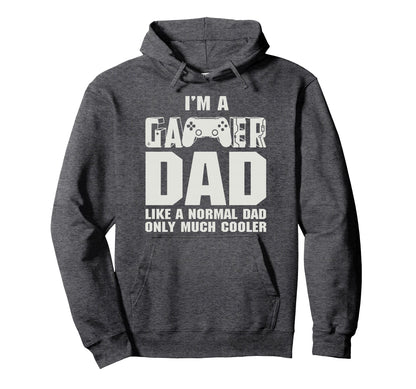 Video Gamer Daddy Daddy Gaming Im Gamer Hoodie - Minimalist Print Unisex - T-Shirt, Sweatshirt, Hoodie