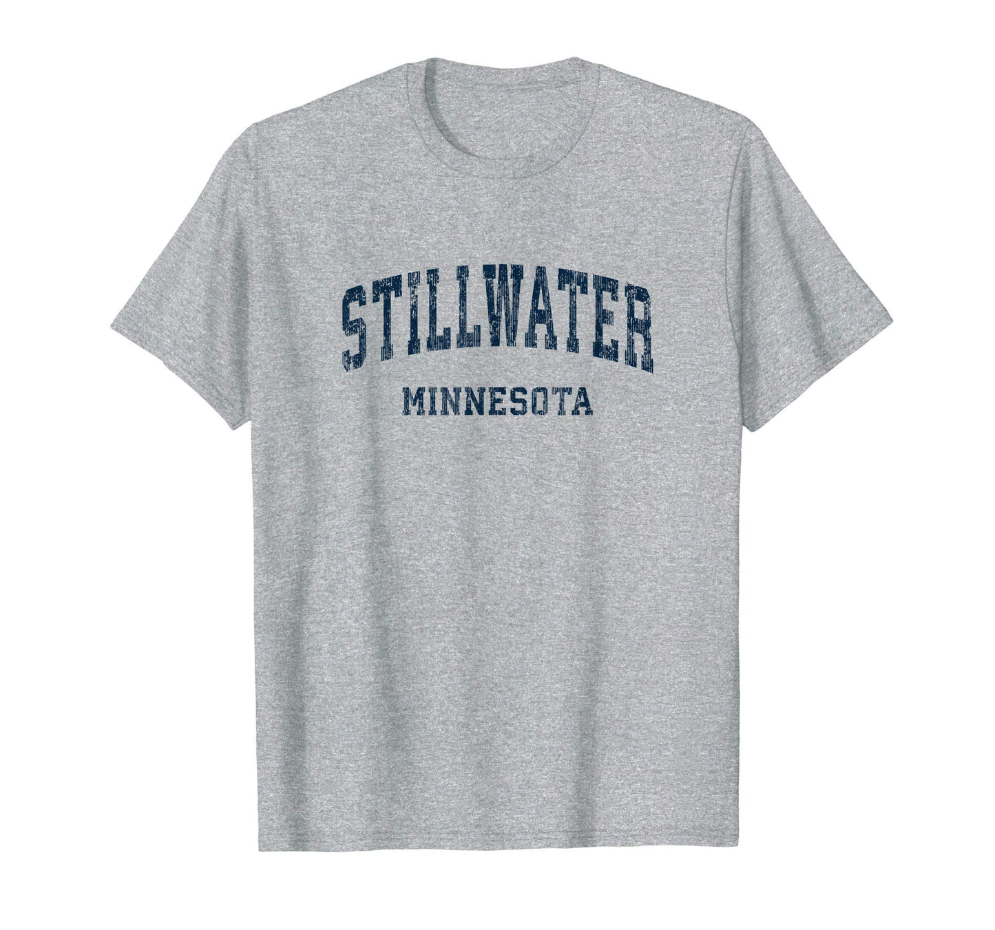 Stillwater Minnesota Mn Varsity Sports T-Shirt - Minimalist Print Unisex - T-Shirt, Sweatshirt, Hoodie