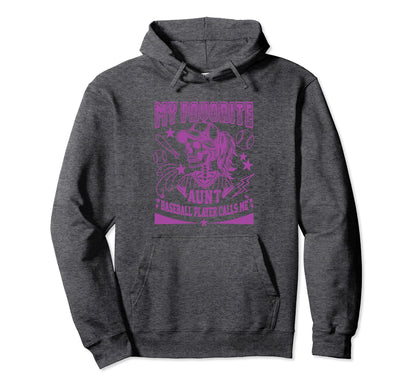 My Favorite Baseball Player Calls Hoodie - Casual Everyday Wear for Adults - T-Shirt, Sweatshirt, Hoodie