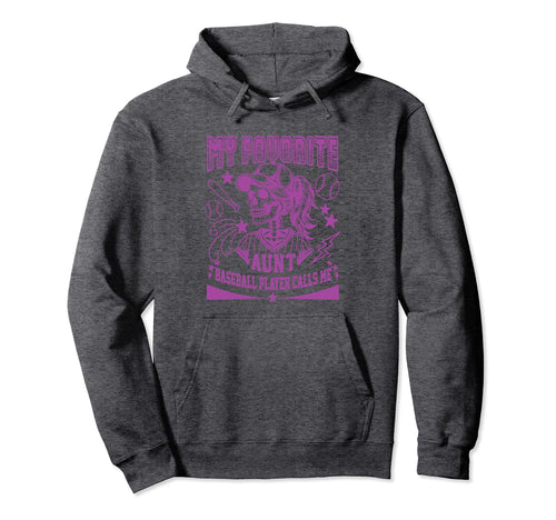 My Favorite Baseball Player Calls Hoodie - Casual Everyday Wear for Adults - T-Shirt, Sweatshirt, Hoodie