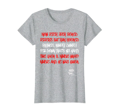 Old School Rap Hip Hop Peter Piper 80S D T-Shirt - Graphic Print Men Women - T-Shirt, Sweatshirt, Hoodie