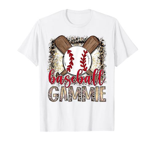 Baseball Gammie Leopard Proud Ball T-Shirt - Unique Graphic for Adults - T-Shirt, Sweatshirt, Hoodie