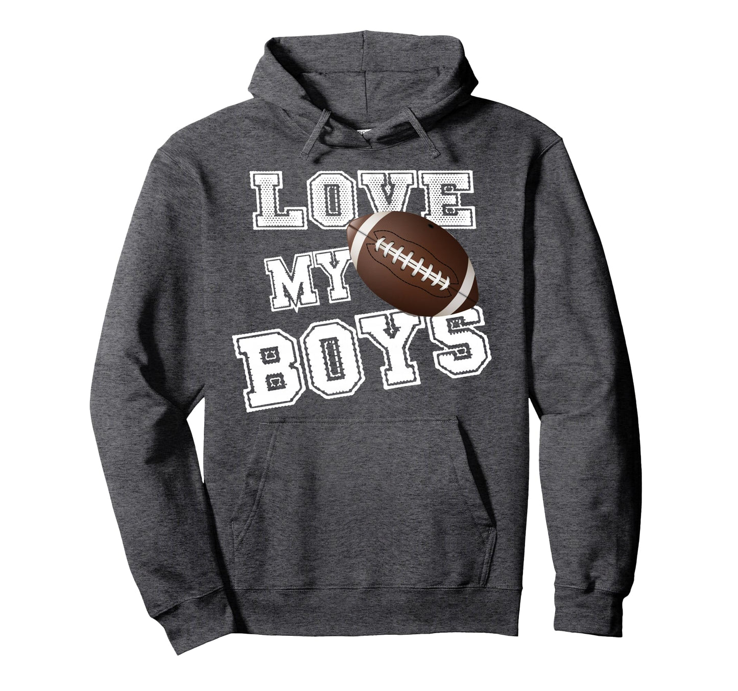 I Love My Football Moms Football Mom Hoodie - Graphic Print Men Women - T-Shirt, Sweatshirt, Hoodie