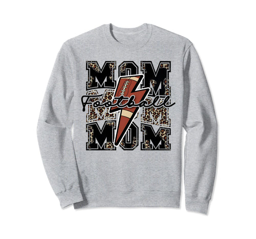 Football Mom American Football Sweatshirt - Aesthetic Graphic for Adults - T-Shirt, Sweatshirt, Hoodie