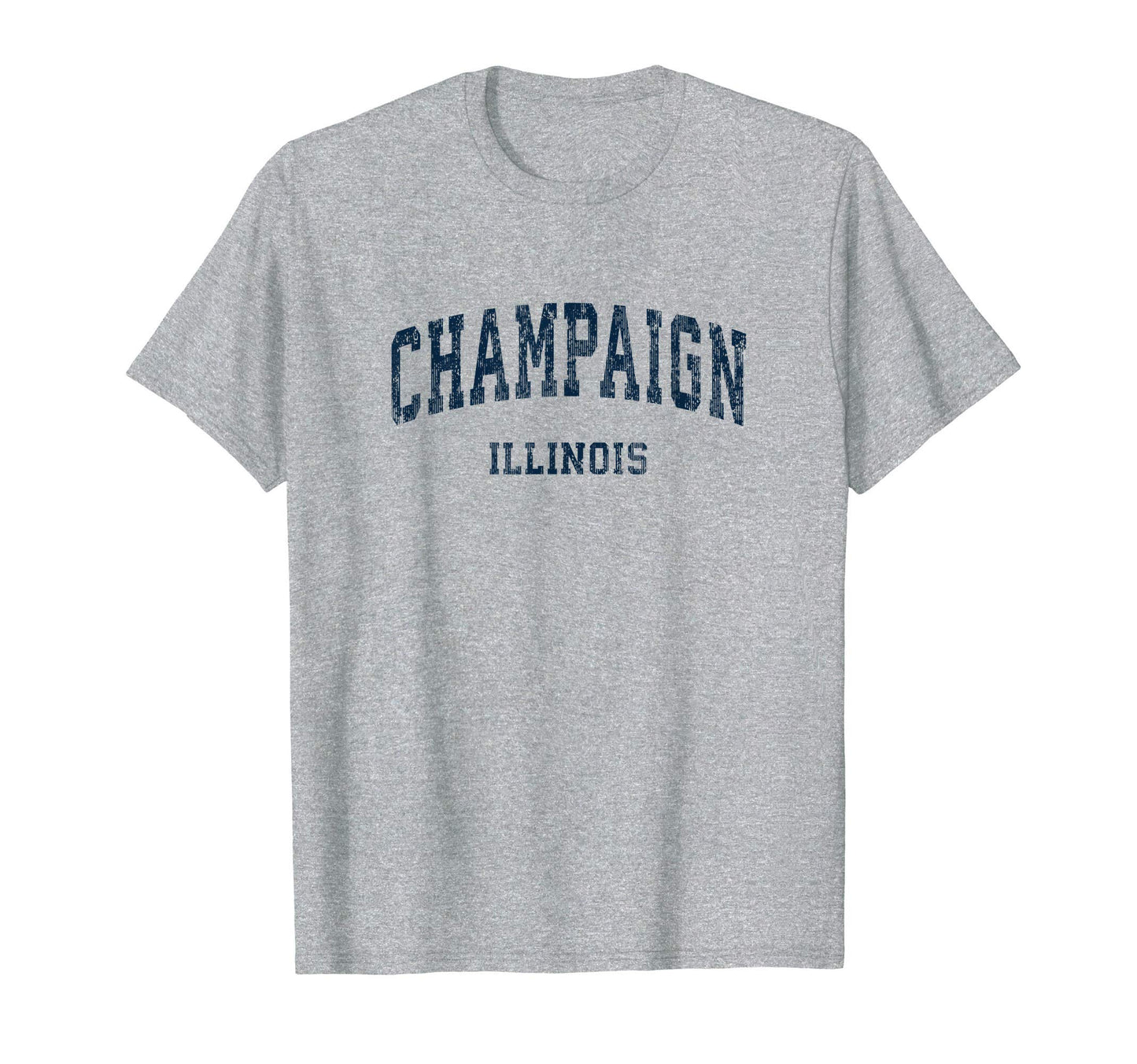 Champaign Illinois Il Varsity T-Shirt - Casual Everyday Wear for Adults - T-Shirt, Sweatshirt, Hoodie