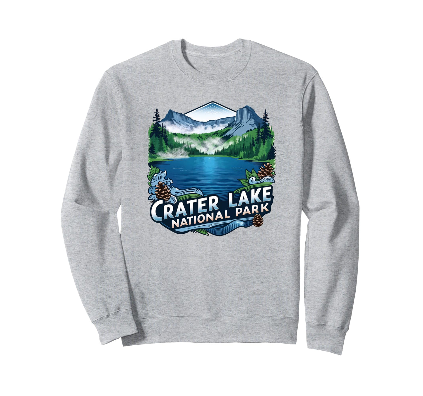 Crater Lake National Park Sweatshirt - Casual Everyday Wear Men Women - T-Shirt, Sweatshirt, Hoodie