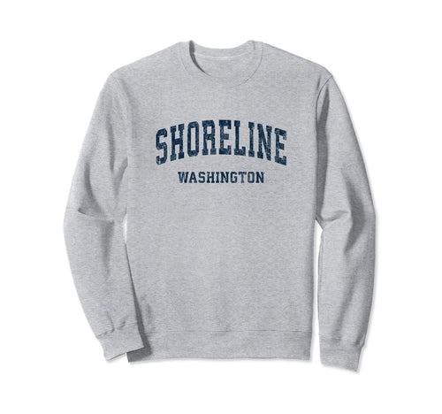 Shoreline Washington Wa Varsity Sweatshirt - Aesthetic Graphic Unisex - T-Shirt, Sweatshirt, Hoodie