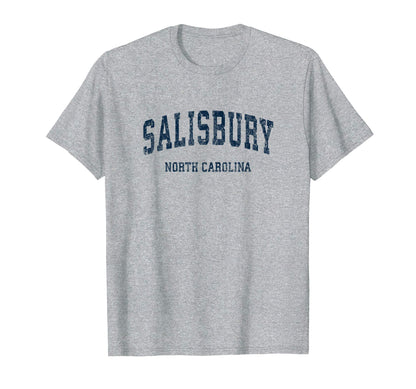 Salisbury North Carolina Nc Varsity T-Shirt - Trendy Graphic Men Women - T-Shirt, Sweatshirt, Hoodie