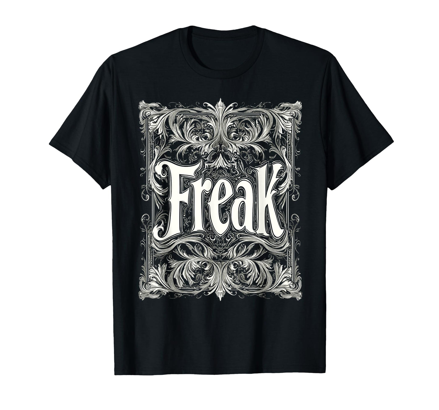 Freak Gothic Alt Grunge Hip Hop Y2K T-Shirt - Custom Art Print Men Women - T-Shirt, Sweatshirt, Hoodie