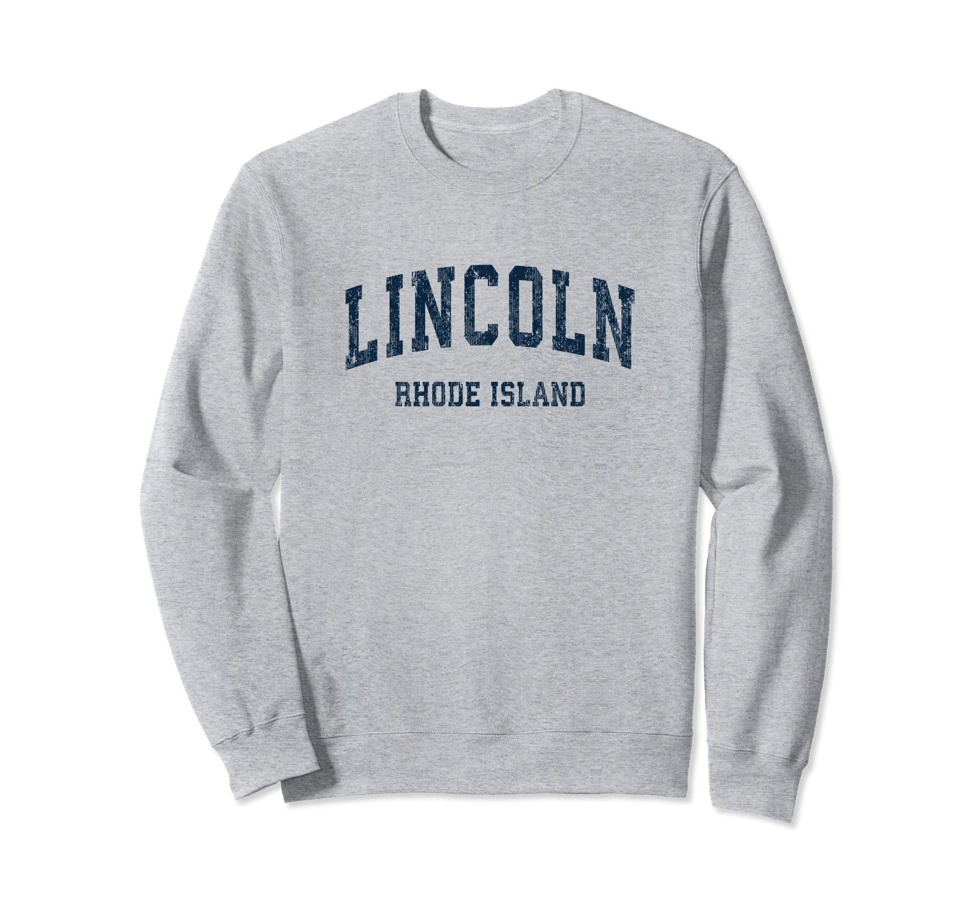 Lincoln Rhode Island Ri Varsity Sweatshirt - Trendy Graphic Men Women - T-Shirt, Sweatshirt, Hoodie