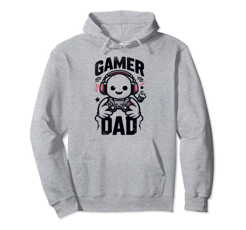 Gamer Dad Game Controller Gaming Video Hoodie - Fun Novelty Design Unisex - T-Shirt, Sweatshirt, Hoodie