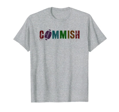 Draft Day Fantasy Football Commish T-Shirt - Minimalist Print Men Women - T-Shirt, Sweatshirt, Hoodie