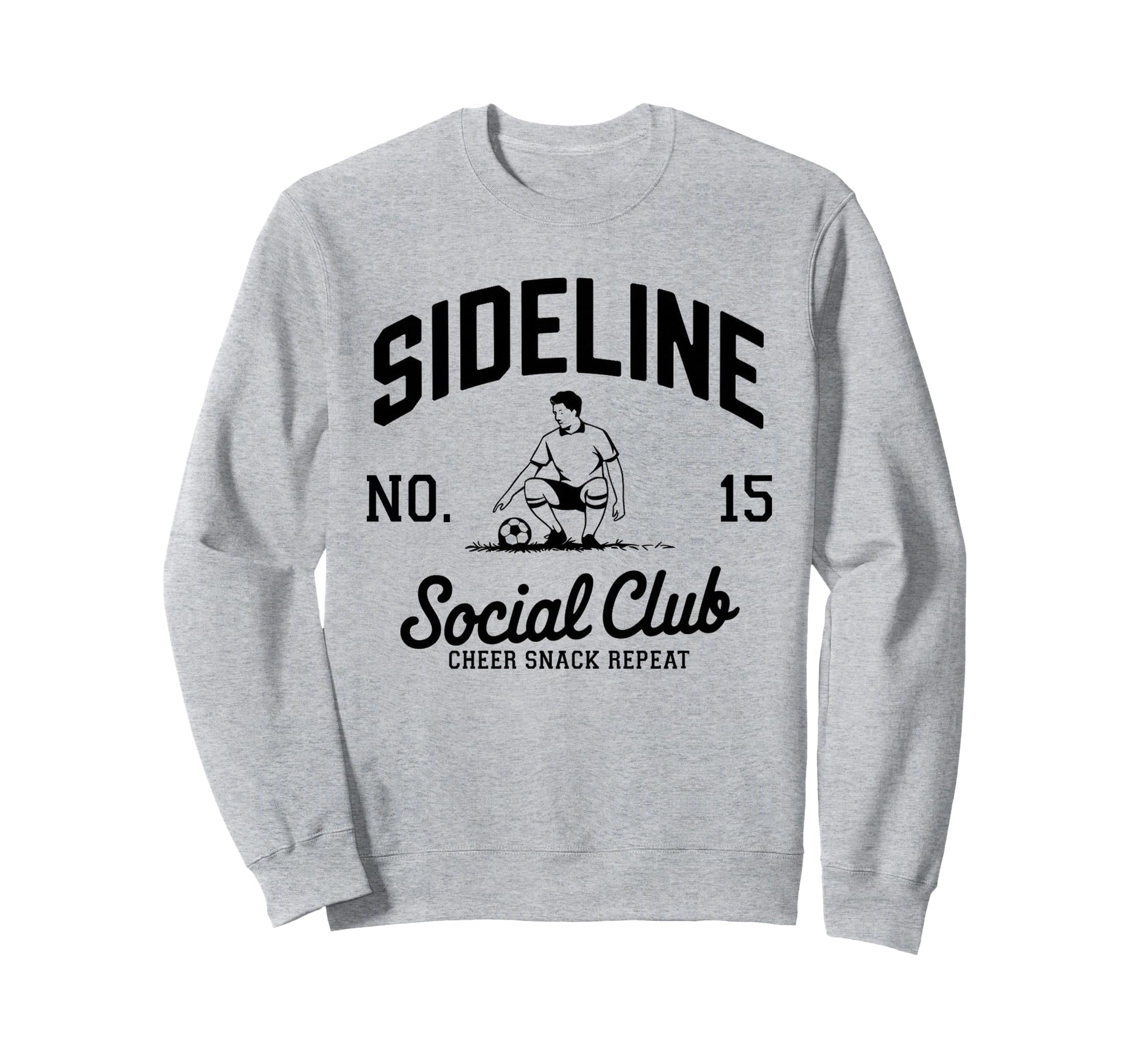 Sideline Social Club Soccer Mom Sweatshirt - Streetwear Style for Adults - T-Shirt, Sweatshirt, Hoodie