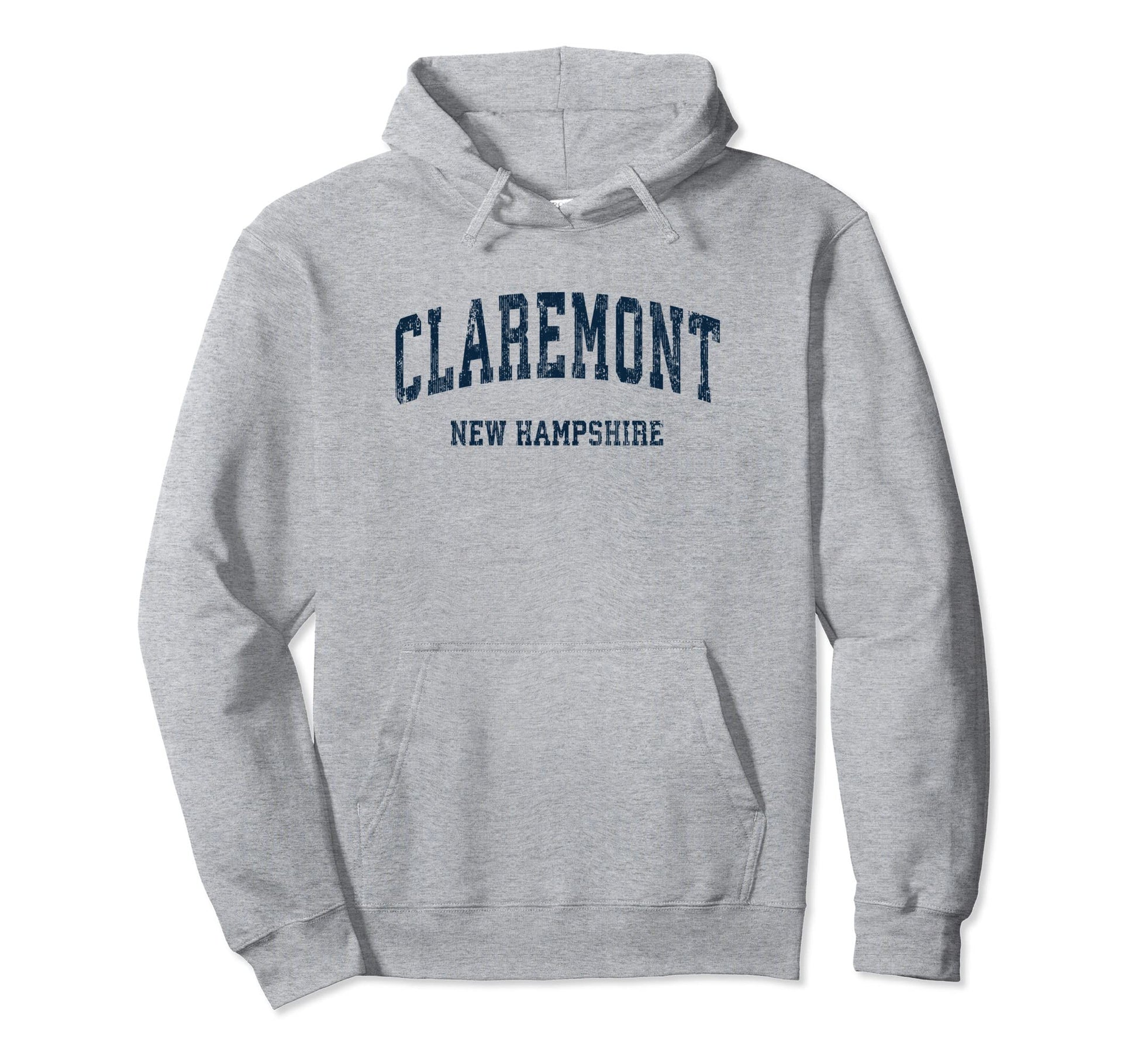 Claremont New Hampshire Nh Varsity Hoodie - Trendy Graphic Men Women - T-Shirt, Sweatshirt, Hoodie