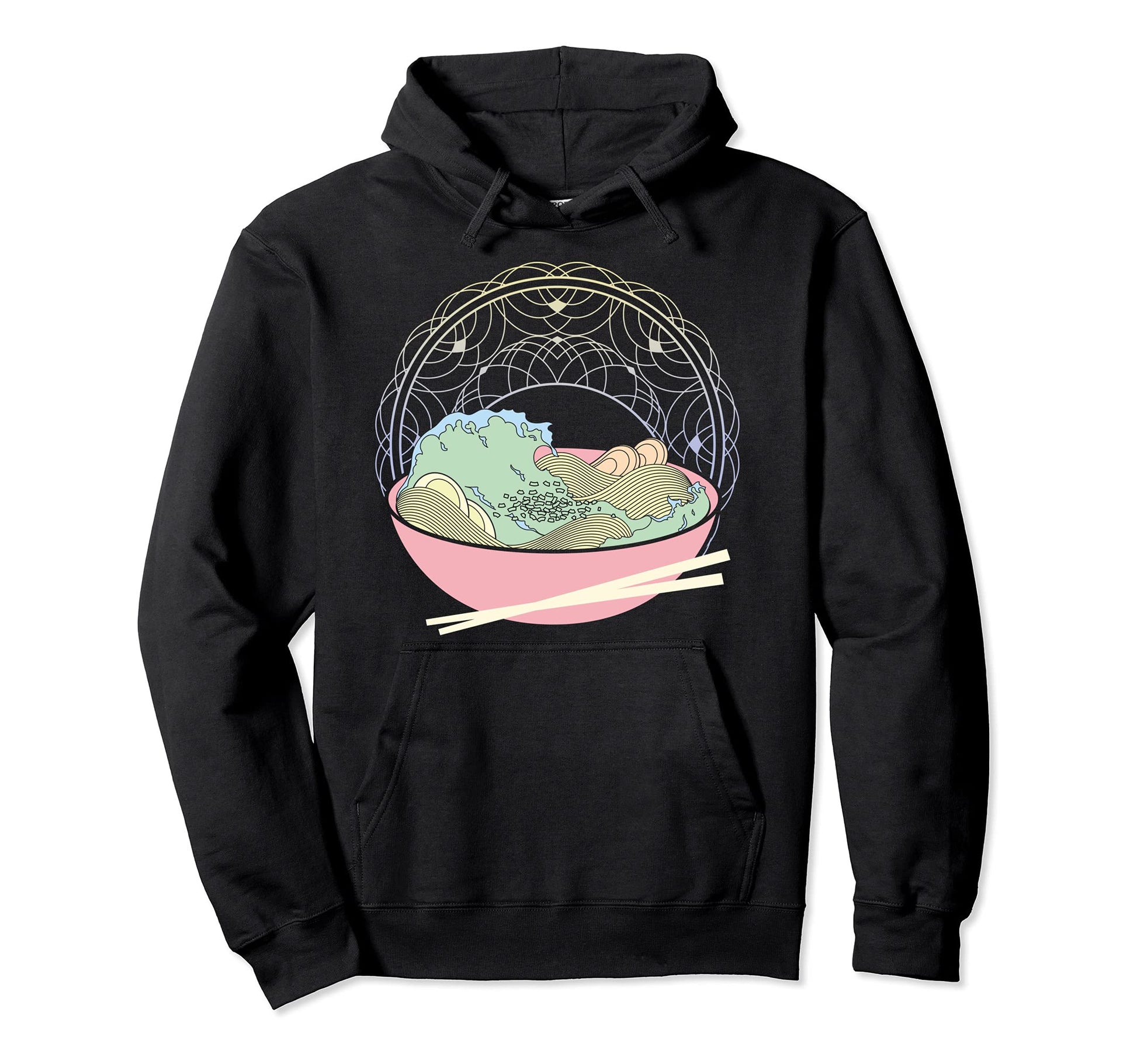 Otaku Crescent Moon Japanese Anime Food Hoodie - Novelty Apparel Men Women - T-Shirt, Sweatshirt, Hoodie