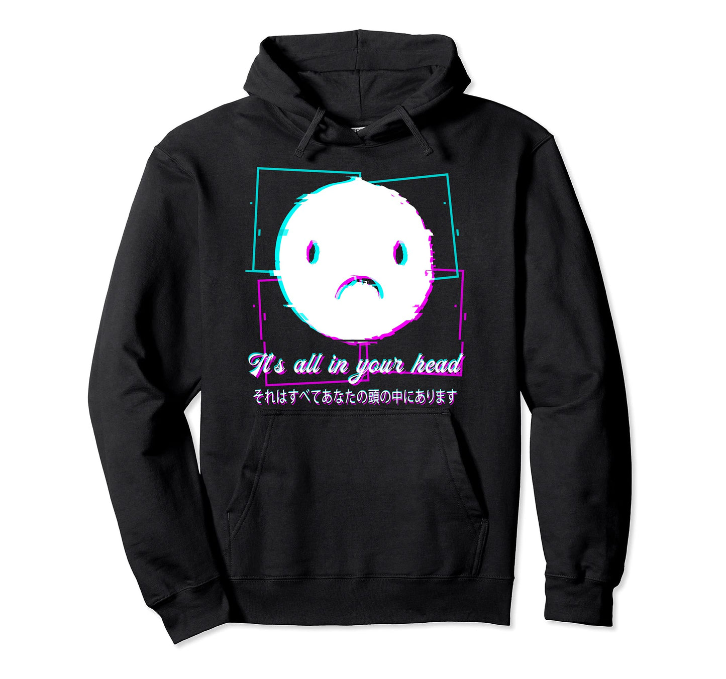 Its All Your Head Aesthetic Hoodie - Casual Everyday Wear for Adults - T-Shirt, Sweatshirt, Hoodie