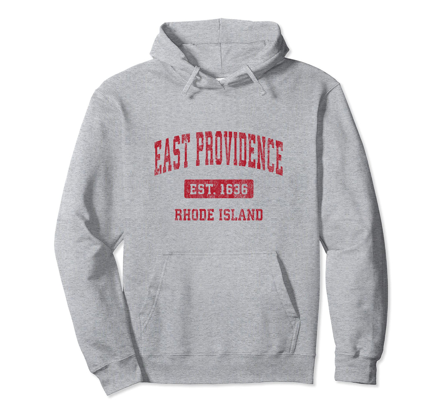 East Providence Rhode Island Ri Hoodie - Fun Novelty Design for Adults - T-Shirt, Sweatshirt, Hoodie