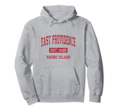 East Providence Rhode Island Ri Hoodie - Fun Novelty Design for Adults - T-Shirt, Sweatshirt, Hoodie